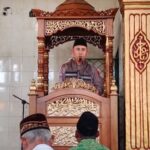 BRIPKA Samsul Jarman Laksanakan Gerbak Kamtibmas di Masjid Jam’ik Desa Sitiharjo