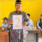 Nurbawi Ajak Masyarakat Desa Sumber Jaya Coblos Nomor Urut 2